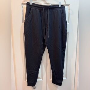 Quince Black Ponte Jogger Pants